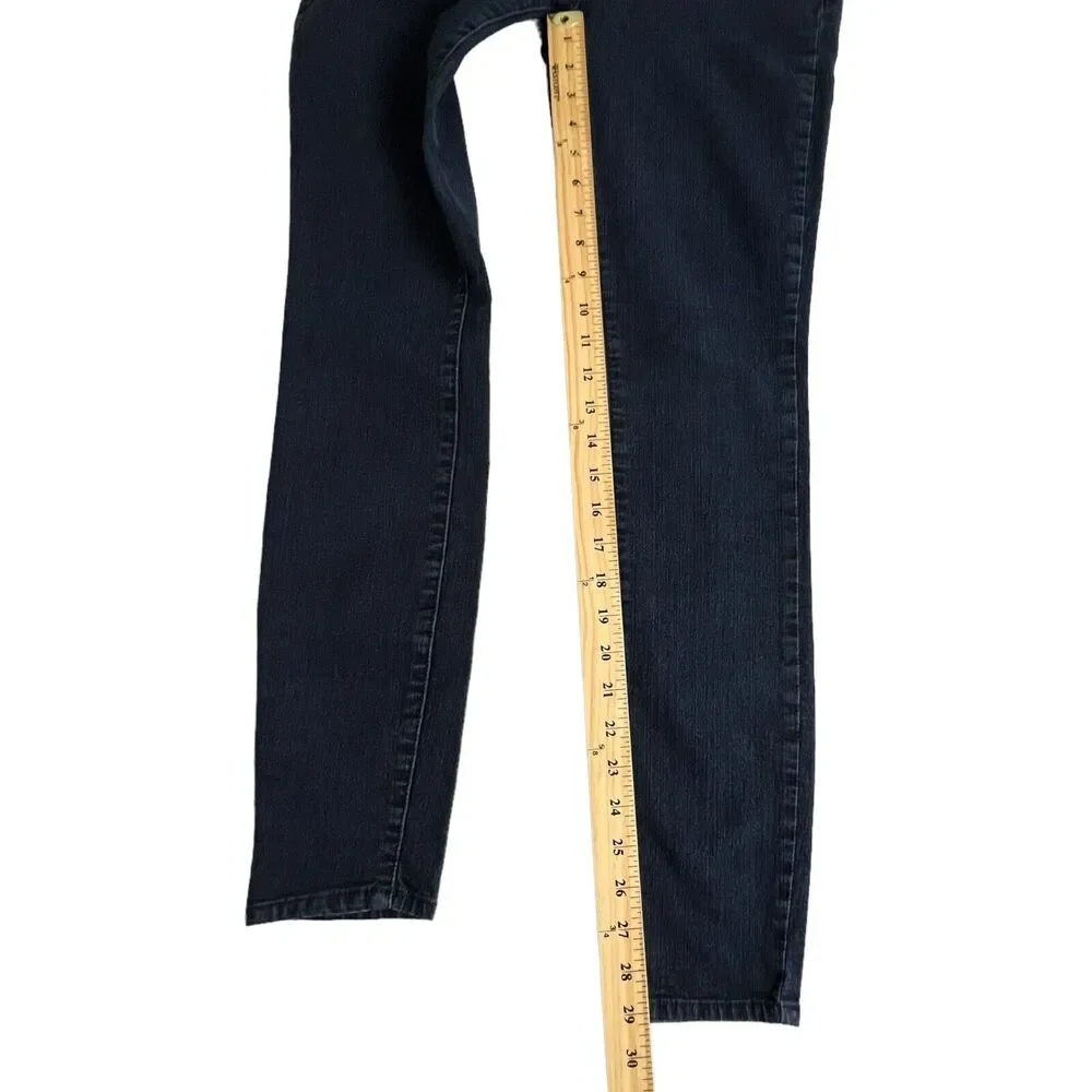 Rich & Skinny‎ Womens Dark Wash Low Rise Skinny Jeans 27